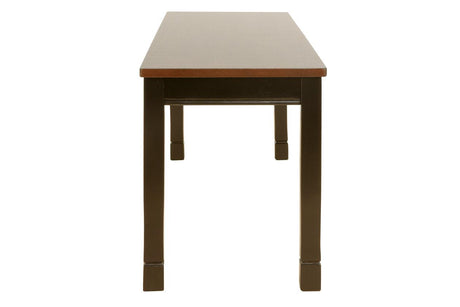 Owingsville Black/Brown Dining Bench by Ashley at Eve Furniture