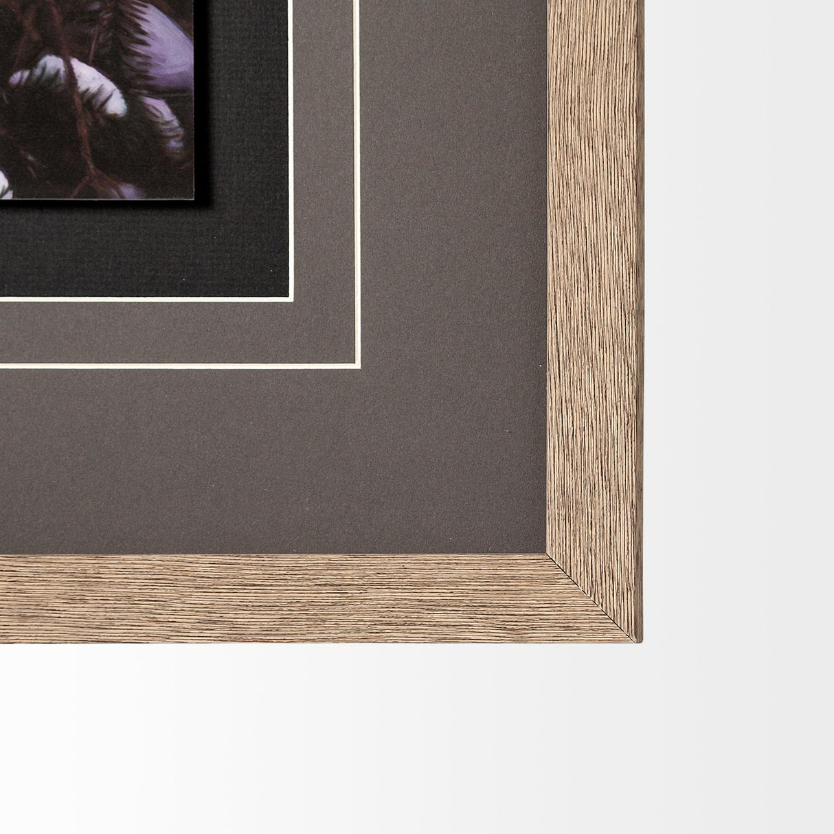 Owl in the Snow by PHBurchett a Framed Photo Art Print Matted under Glass by Mercana at Eve Furniture