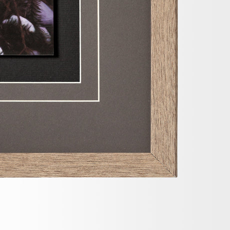 Owl in the Snow by PHBurchett a Framed Photo Art Print Matted under Glass by Mercana at Eve Furniture