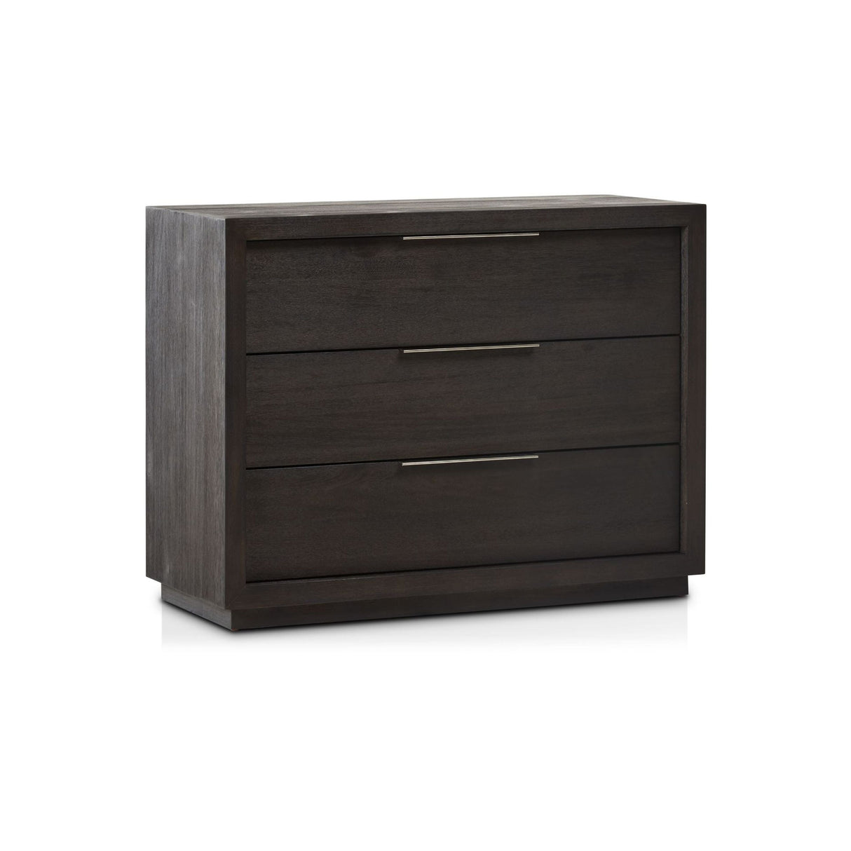 Oxford 3 Drawer Nightstand in Basalt Grey by Modus Furniture at Eve Furniture