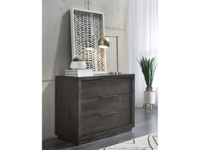 Oxford 3 Drawer Nightstand in Basalt Grey by Modus Furniture at Eve Furniture