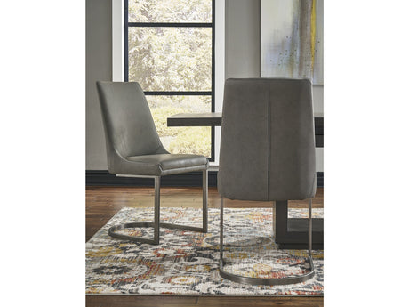 Oxford Basalt Grey Dining Chair (Set of 2) by Modus Furniture at Eve Furniture