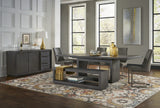 Oxford Basalt Grey Rectangular Dining Table by Modus Furniture at Eve Furniture