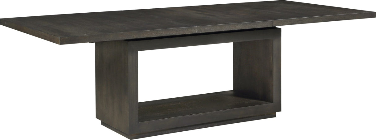 Oxford Basalt Grey Rectangular Dining Table by Modus Furniture at Eve Furniture