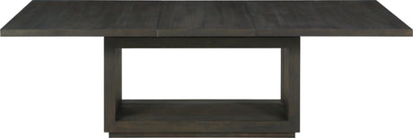 Oxford Basalt Grey Rectangular Dining Table by Modus Furniture at Eve Furniture