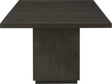 Oxford Basalt Grey Rectangular Dining Table by Modus Furniture at Eve Furniture