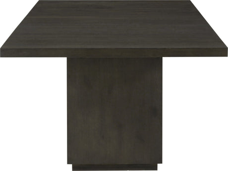 Oxford Basalt Grey Rectangular Dining Table by Modus Furniture at Eve Furniture
