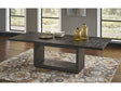 Oxford Basalt Grey Rectangular Dining Table by Modus Furniture at Eve Furniture