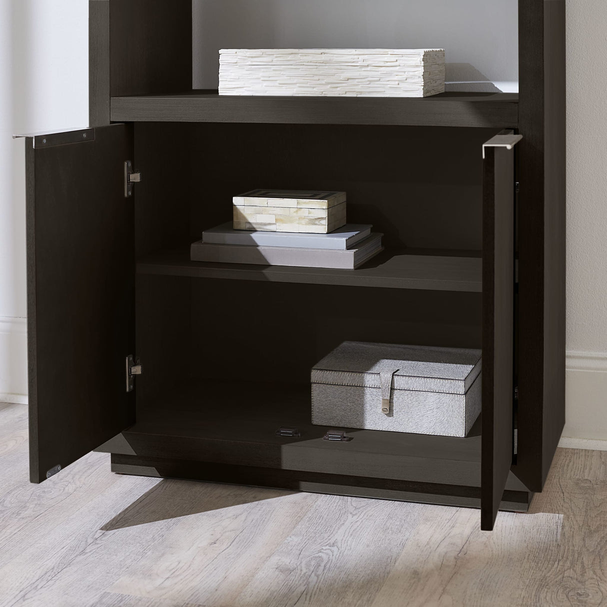 Oxford Bookshelf in Basalt Grey by Modus Furniture at Eve Furniture