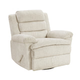Oxford Brown Swivel Glider Reclining Chair