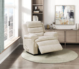 Oxford Brown Swivel Glider Reclining Chair