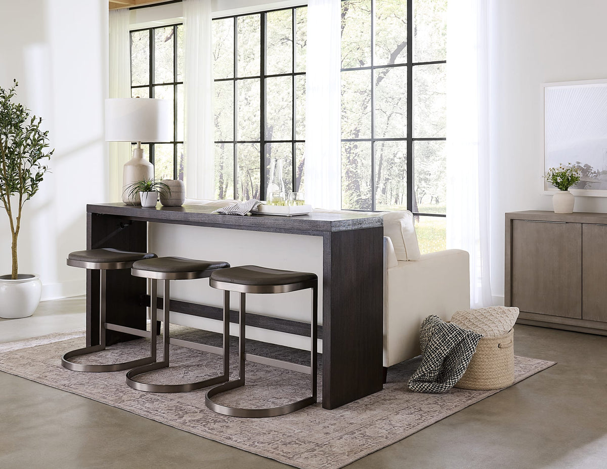 Oxford Davy's Grey Backless Counter Stool (Set of 2) by Modus Furniture at Eve Furniture