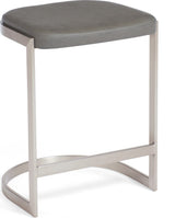 Oxford Davy's Grey Backless Counter Stool (Set of 2) by Modus Furniture at Eve Furniture