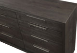 Oxford Eight Drawer Dresser in Basalt Grey by Modus Furniture at Eve Furniture