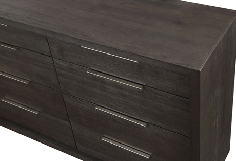 Oxford Eight Drawer Dresser in Basalt Grey by Modus Furniture at Eve Furniture