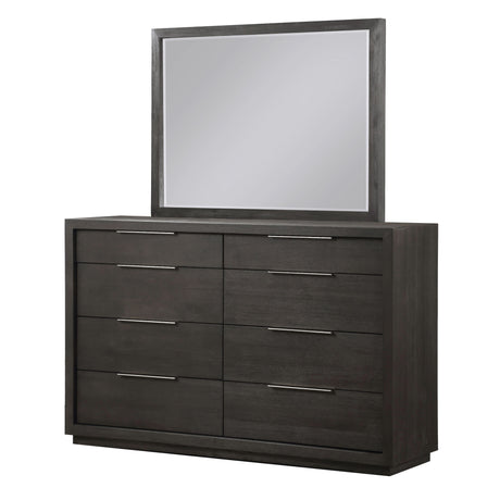 Oxford Eight Drawer Dresser in Basalt Grey by Modus Furniture at Eve Furniture