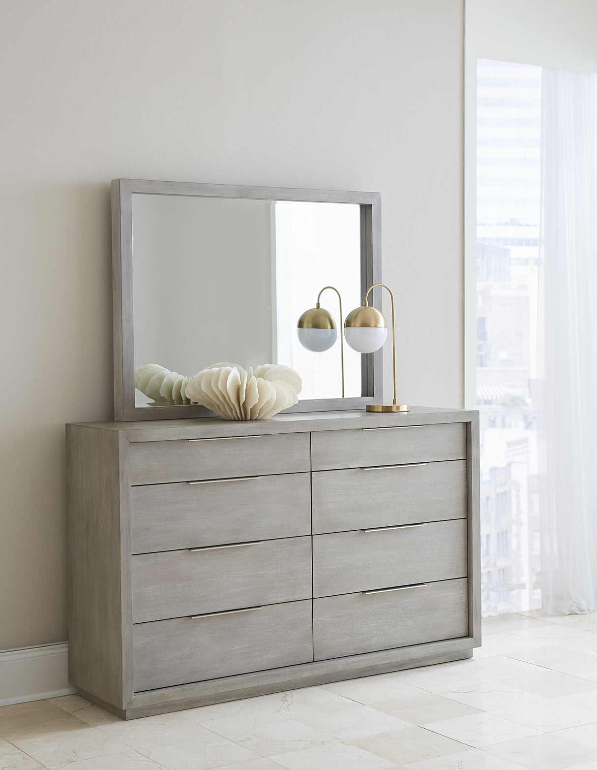 Oxford Eight-Drawer Dresser in Mineral by Modus Furniture at Eve Furniture
