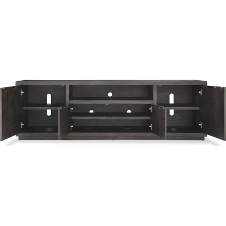 Oxford Entertainment Console 84W in Basalt Grey by Modus Furniture at Eve Furniture