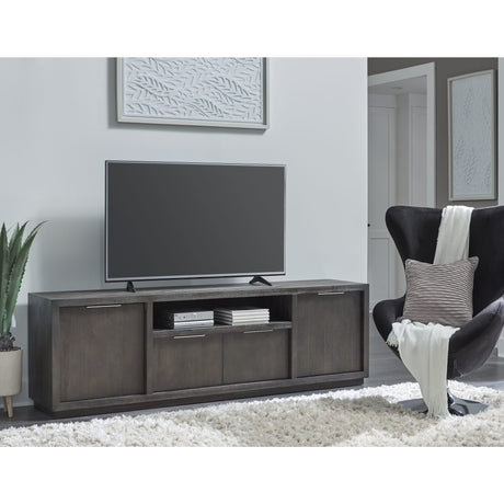 Oxford Entertainment Console 84W in Basalt Grey by Modus Furniture at Eve Furniture