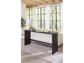 Oxford Gathering Table with USB/Power in Basalt Grey by Modus Furniture at Eve Furniture