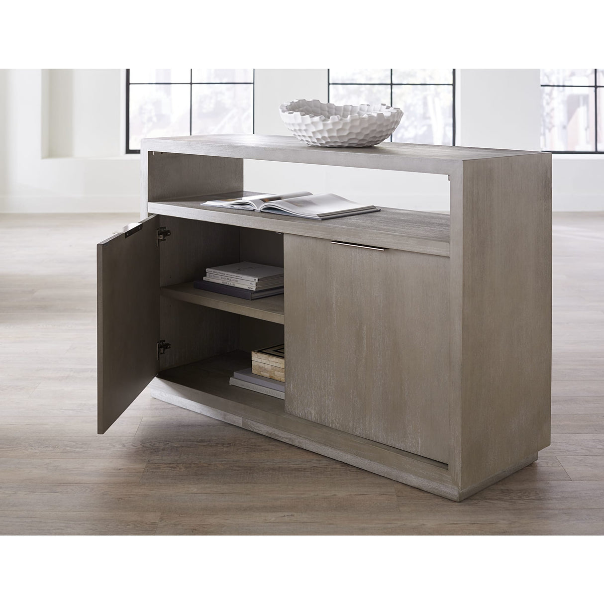 Oxford Media Console 54 inch in Mineral by Modus Furniture at Eve Furniture