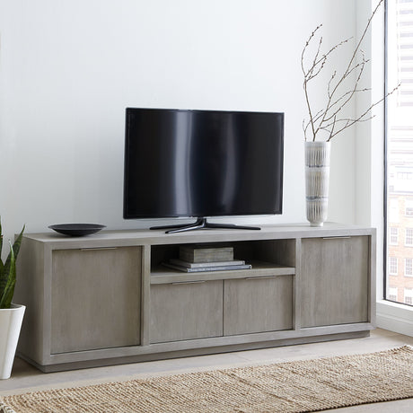 Oxford Media Console 84 inch in Mineral by Modus Furniture at Eve Furniture