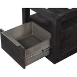 Oxford One Drawer End Table in Basalt Grey by Modus Furniture at Eve Furniture