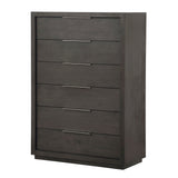 Oxford Six Drawer Chest in Basalt Grey by Modus Furniture at Eve Furniture