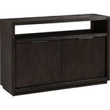 Oxford Solid Wood 54 inch Media Console in Basalt Grey by Modus Furniture at Eve Furniture