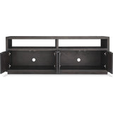 Oxford Solid Wood 74 inch Media Console in Basalt Grey by Modus Furniture at Eve Furniture