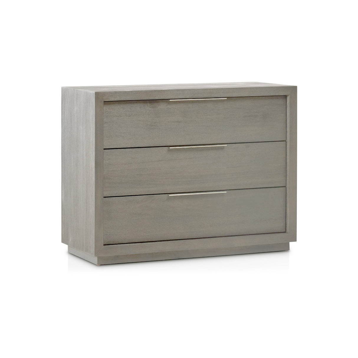 Oxford Three-Drawer Nightstand in Mineral by Modus Furniture at Eve Furniture