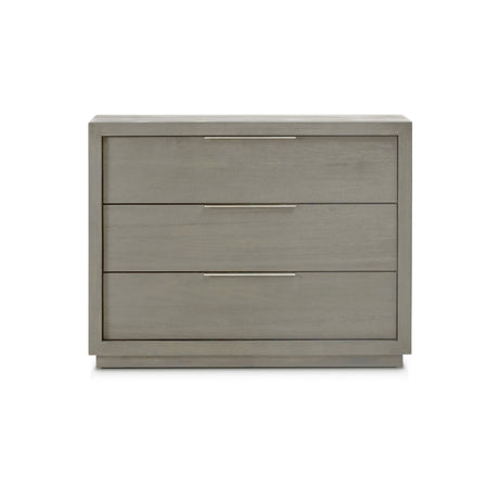 Oxford Three-Drawer Nightstand in Mineral by Modus Furniture at Eve Furniture