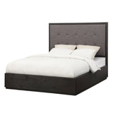 Oxford Upholstered Footboard Eastern King Storage Bed in Dolphin by Modus Furniture at Eve Furniture