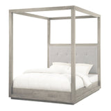 Oxford Upholstered Full Canopy Bed in Mineral by Modus Furniture at Eve Furniture