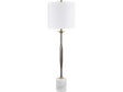Oxley Silver/White Buffet Lamp (Set of 2) by Crestview at Eve Furniture