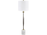 Oxley Silver/White Buffet Lamp (Set of 2) by Crestview at Eve Furniture
