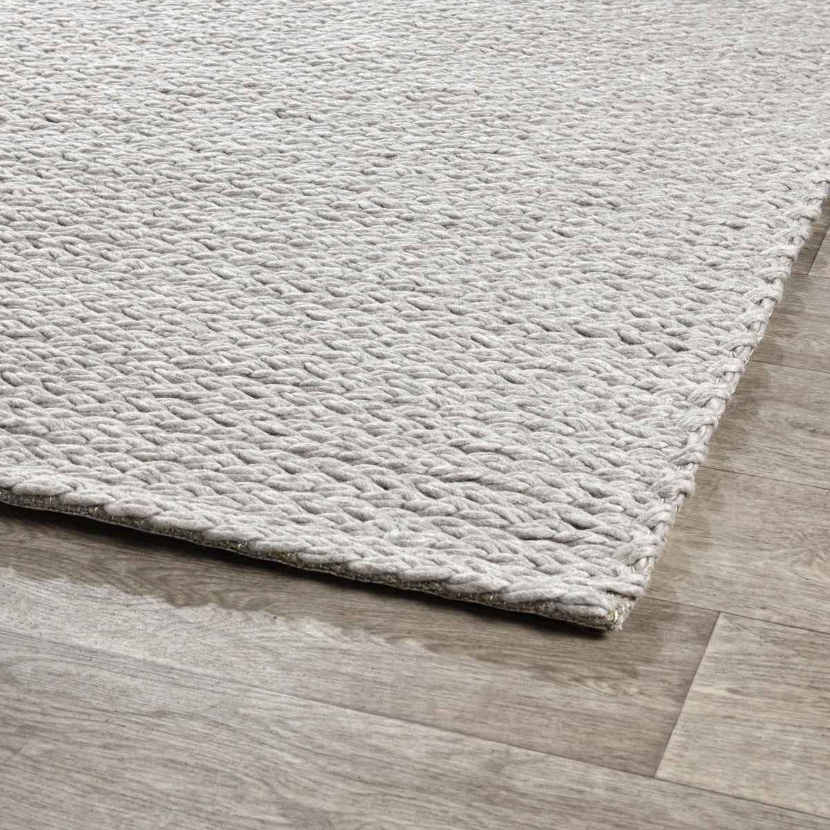 Oxnard Gray Wool Rug by Classic Home at Eve Furniture