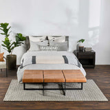 Oxnard Gray Wool Rug by Classic Home at Eve Furniture