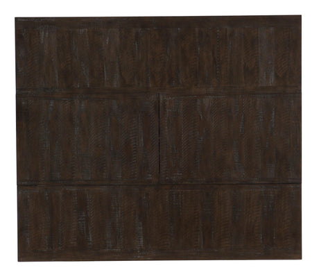 Oxton Dark Cherry/Faux Leather Extendable Counter Height Set by Homelegance at Eve Furniture