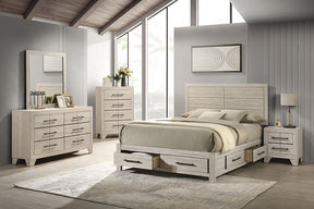 Ozias Beige Bedroom Set by New Era Innovations at Eve Furniture