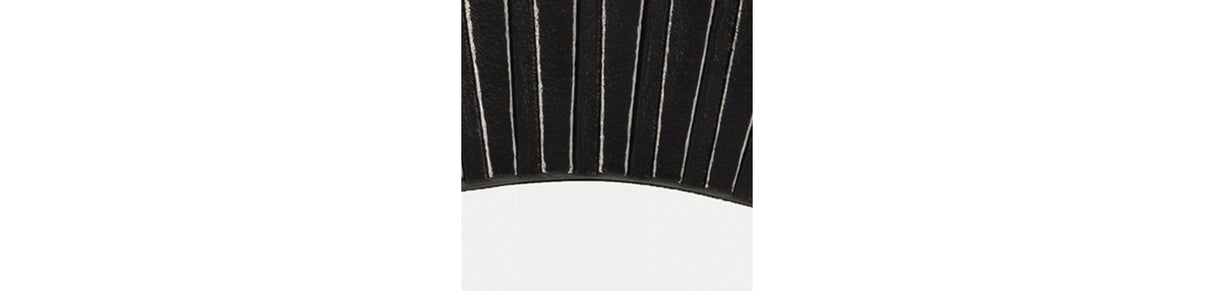 Ozias Black Accent Mirror by Ashley at Eve Furniture