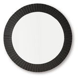 Ozias Black Accent Mirror by Ashley at Eve Furniture