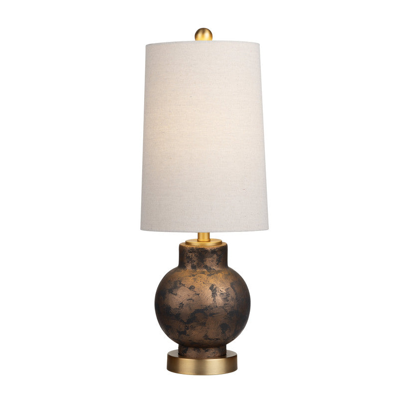Ozzy Bronze/Black Table Lamp (Set of 2) by Crestview at Eve Furniture