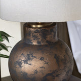 Ozzy Bronze/Black Table Lamp (Set of 2) by Crestview at Eve Furniture