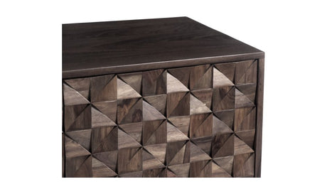Pablo 4 Door Sideboard - Brown by Moe's Home at Eve Furniture