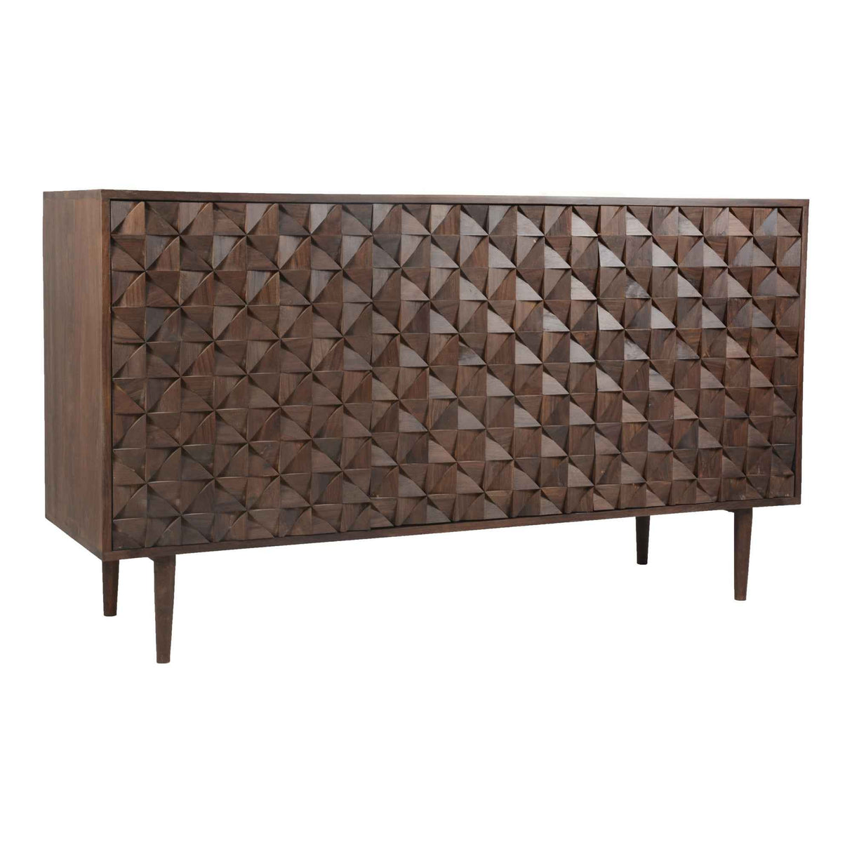 Pablo Dark Brown 3 Door Sideboard