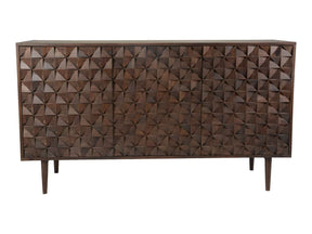 Pablo Dark Brown 3 Door Sideboard