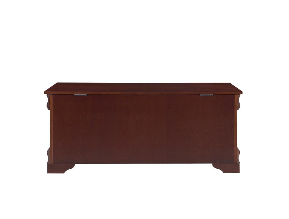 Pablo Warm Brown Rectangular Cedar Chest