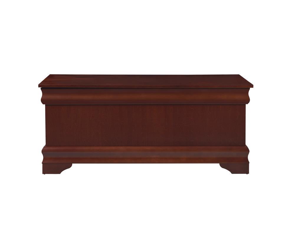 Pablo Warm Brown Rectangular Cedar Chest by Coaster at Eve Furniture