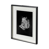 Pacemaker Black I by Alarm a Hand Embellished Textured Framed Art Print Matted under Glass by Mercana at Eve Furniture
